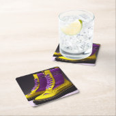 ブーツカッコいい スクエアペーパーコースター (インサイチュ)