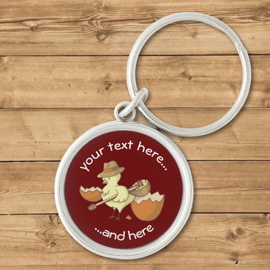 ブーツキーとイースターシック キーホルダー