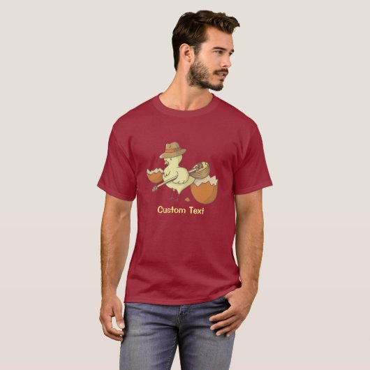 ブーツキーとイースターシック Tシャツ (正面フル)