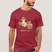 ブーツキーとイースターシック Tシャツ (正面)