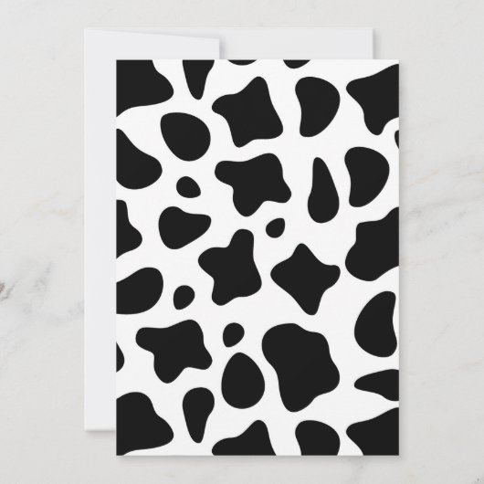 ブーツスクーティンブーギー女性のカーボーイ30歳の誕生日 招待状 (裏面)