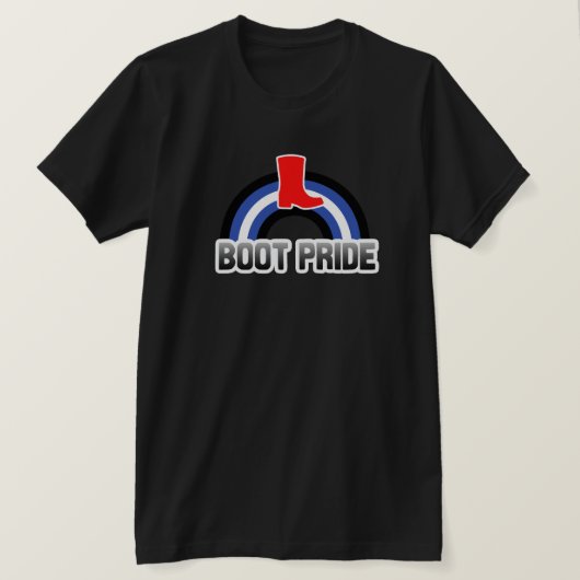 ブーツプライド Tシャツ (デザイン正面)