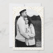 ブーツラブ&バタークリームケーキウェスタンブライダル 招待状 (裏面)