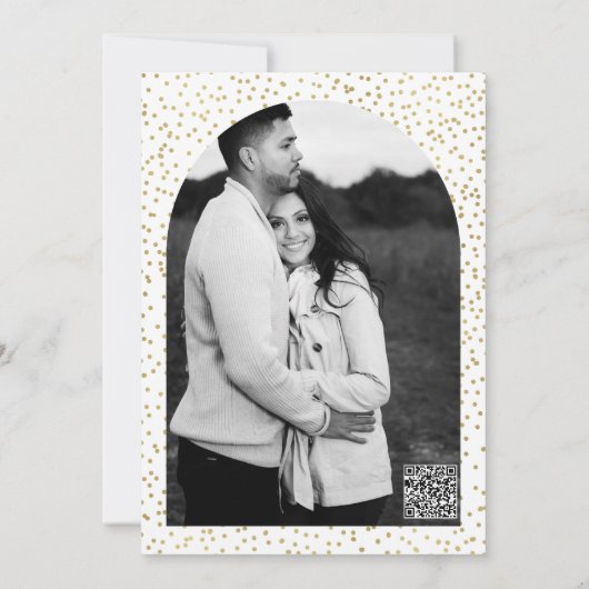 ブーツラブ&バタークリームケーキウェスタンブライダル 招待状 (裏面)