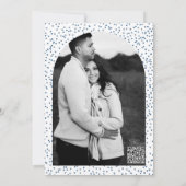 ブーツラブ&バタークリームデニムウェスタンブライダル 招待状 (裏面)