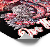 ブーツ上のグランドブートカウボーイウェスタン女性のカーボーイ私 ポスター (角)