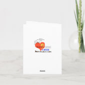 ブーツ付きカウボーイカードの日 カード (裏面)