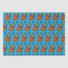 ブーツ付きルースターティッシュペーパー 薄葉紙