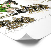 ブーツ忘れを衣服するな!ポスタープリント ポスター (角)