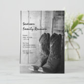 ブーツ素朴カントリーファミリー懇親会 招待状 (スタンド正面)