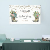 ブーツ素朴サボテンバチェロレッテバナー 横断幕 (トレードショー)