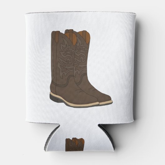 ブーツ素朴 缶クーラー (正面)