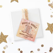 ブーツ アンド バブルリー カウボーイブーツ プレtty ブライズシャワー フェイバータグ