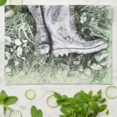 ブーツ キッチンタオル (折り畳み)