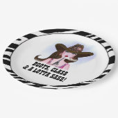 「ブーツ、クラス、ロタのサッサ！」 ペーパープレート (アングル)