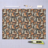 ブーツ&サボテン 薄葉紙 (クラフト)