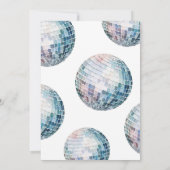 ブーツ&シルバーきらきら光る女性のカーボーイ誕生日ガール 招待状 (裏面)