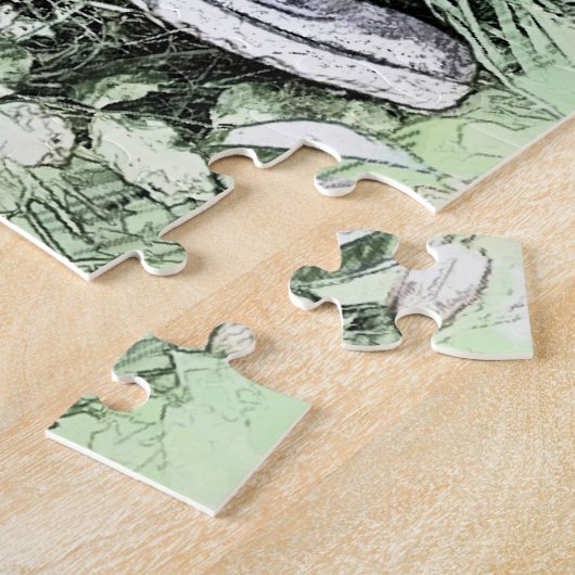 ブーツ ジグソーパズル (側面)