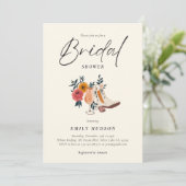 ブーツ&バブリーウェスタンブライダルシャワー 招待状 (スタンド正面)