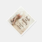 ブーツ&バブリーテキサス州花嫁インブーツブライダルシャワー スタンダードカクテルナプキン (角)