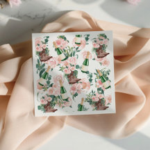 ブーツ&バブリーフローラシャンパンブライダルシャワー