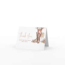 ブーツ&バブリーブライダルシャワーありがとう