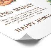 ブーツ&バブリーブライダルシャワーリングや輪狩りゲーム ポスター (角)