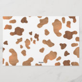 ブーツ&バブリーブライダルシャワー私のゲーム 便箋 (裏面)