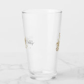 ブーツ&バブリーブライダルシャワー タンブラーグラス (左)
