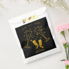 ブーツ&バブリーブライダルシャワー フェイバーバッグ