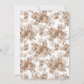 ブーツ&バブリー女性のカーボーイブライダルシャワー招待 招待状 (裏面)