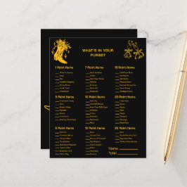 ブーツ&バブリー – あなたの財布の中に何がブライダルゲーム