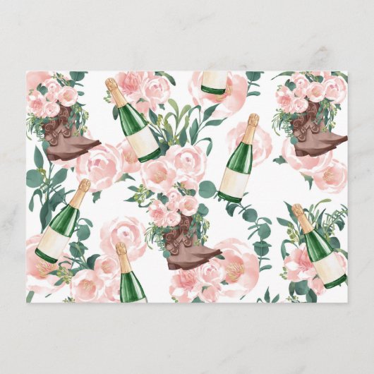 ブーツ&バブルシャンパンフローラアドバイスカード エンクロージャーカード (裏面)