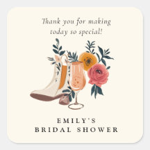 ブーツ＆バブルリー ウェスタン ブライダル シャワー