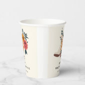 ブーツ & バブルリー ウェスタン ブライダル シャワー 紙コップ (右)