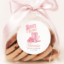 ブーツ＆バブルリー ウエスタンカウガール ピンク ブライダルシャワー