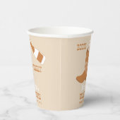 ブーツ バブル カントリー ウエスタン ブライズシャワー 紙コップ (右)