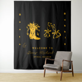 ブーツ＆バブル ブライズシャワー タペストリー