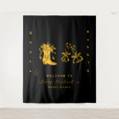 ブーツ＆バブル ブライズシャワー タペストリー (正面)