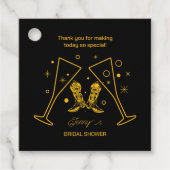 ブーツ＆バブル ブライズシャワー フェイバータグ (正面)