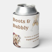 ブーツ＆バブル ボーホー ウェスタンエンゲージメントパーティー 缶クーラー (缶正面)