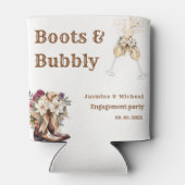 ブーツ＆バブル ボーホー ウェスタンエンゲージメントパーティー 缶クーラー (裏面)