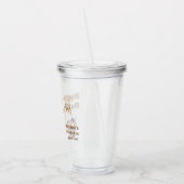 ブーツ＆バブル ボーホー ウェスタン ブライズシャワー パーティー アクリルタンブラー (左)