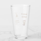 ブーツ＆バブル ボーホー ウェスタン ブライズシャワー パーティー タンブラーグラス (裏面)