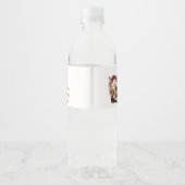 ブーツ&バブル ボーホー ウェスタン ブライダルシャワーパーティー ペットボトルラベル (裏面)