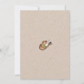 ブーツ&バブーブリーウェスタンカントリーブライダルシャワー 招待状 (裏面)