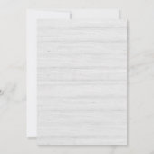 ブーツ&ビアーサプライズ大人40歳の誕生日パーティー 招待状 (裏面)