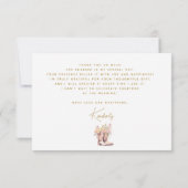 ブーツ フローラル フラワーズ フローラル カウガール ブライダル シャワー サンキューカード