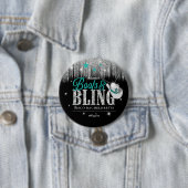 ブーツ＆ブリング ディスコ バチェロレッテ ティール ID925 缶バッジ (インサイチュ)