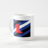 ブーツ プライド フラッグ コーヒーマグカップ (正面左)